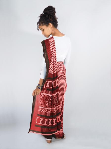 Indischer Sari "Madhuparna"